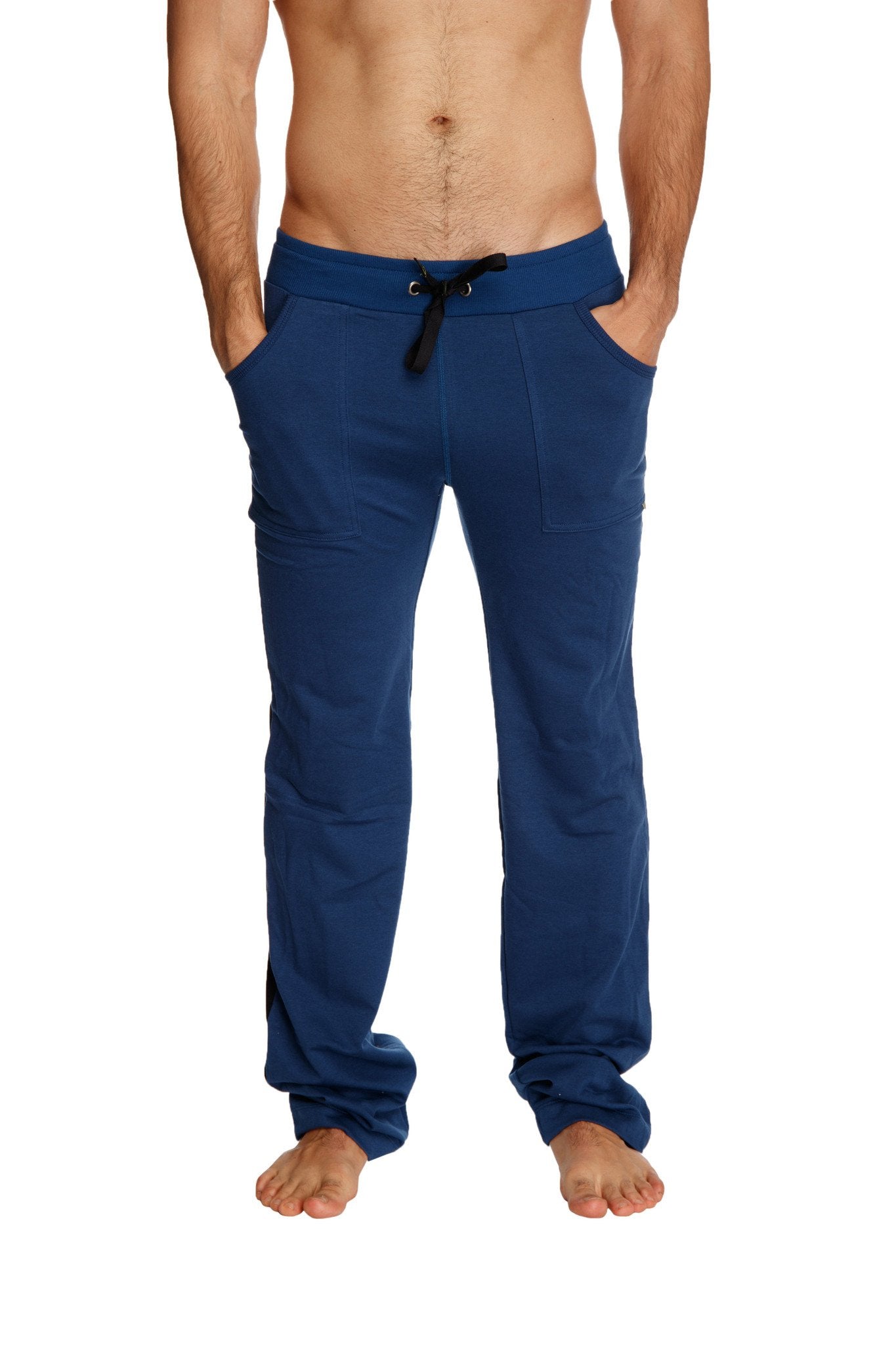 Eco-Track & Yoga Sweat Pant (Royal Blue w/Black) by 4-rth