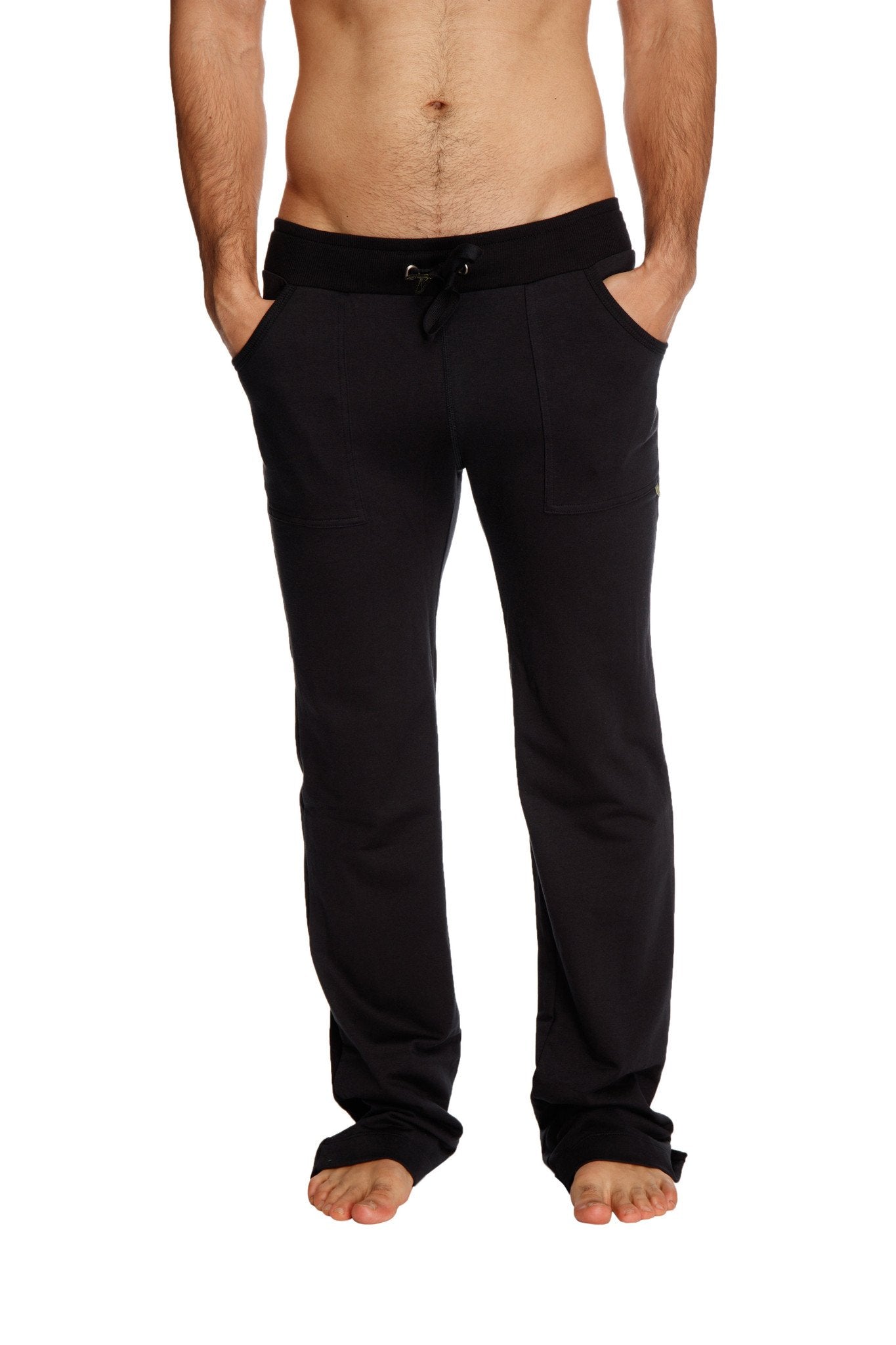 Eco-Track & Yoga Sweat Pant (Solid Black) by 4-rth