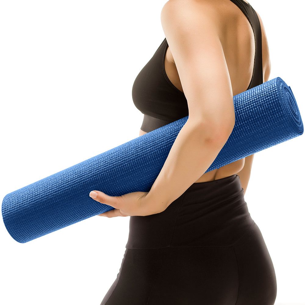 1/4'' Extra Thick Deluxe Yoga Mat by YOGA Accessories