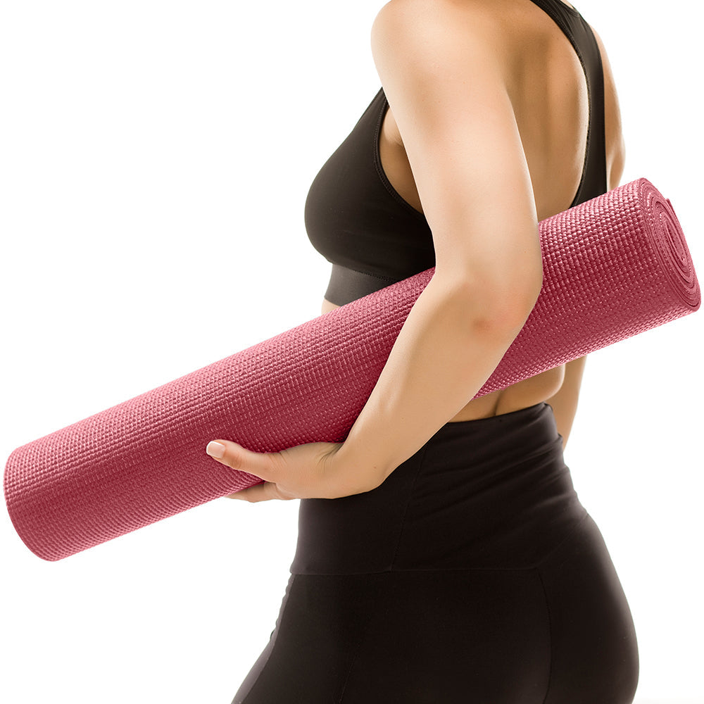1/4'' Extra Thick Deluxe Yoga Mat by YOGA Accessories - Buy One