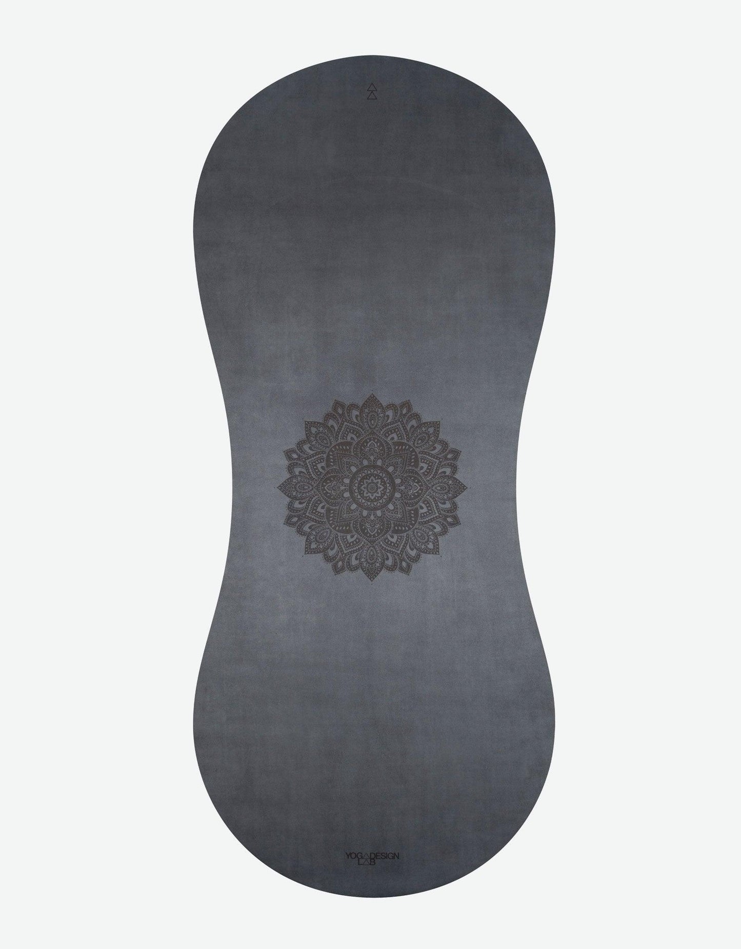 Curve Yoga Mat - 3.5mm - Mandala Charcoal - Large yoga Mat For Tall Yogis