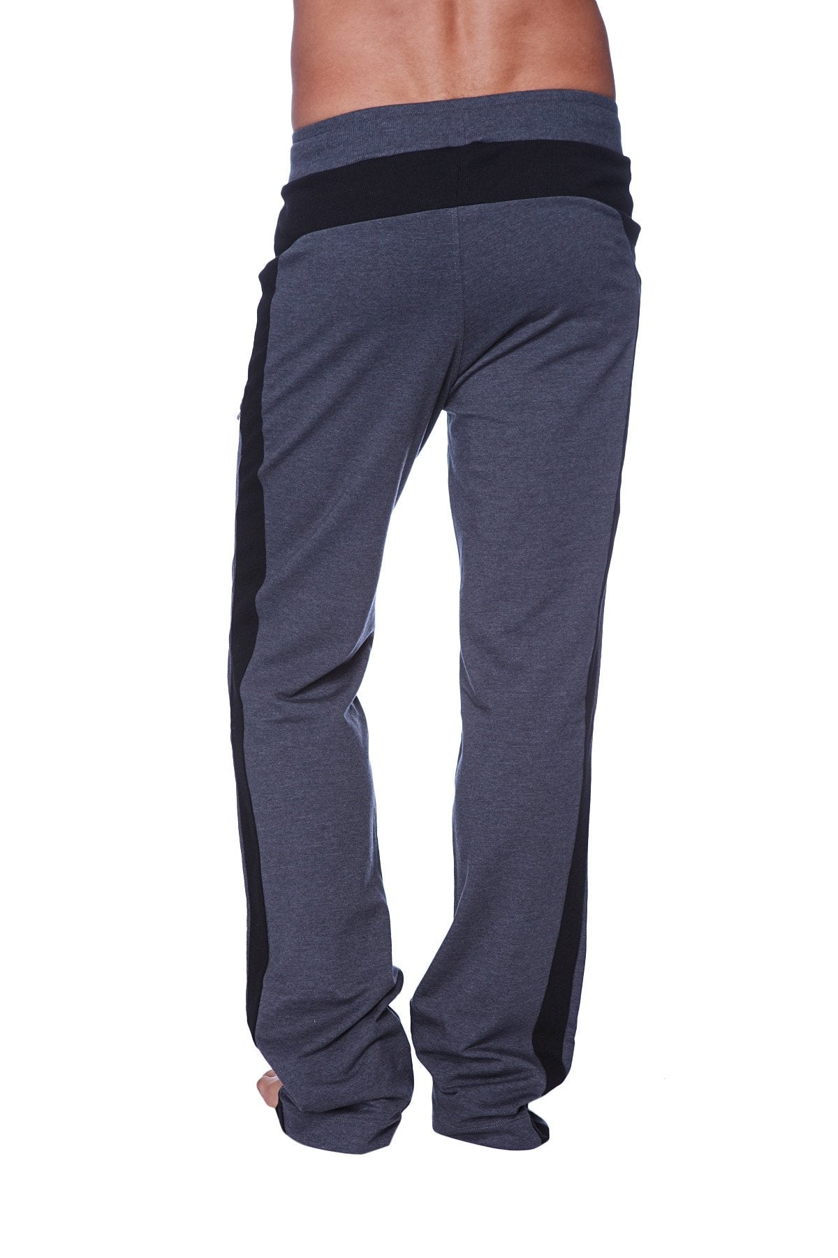 Eco-Track & Yoga Sweat Pant (Charcoal w/Black) by 4-rth