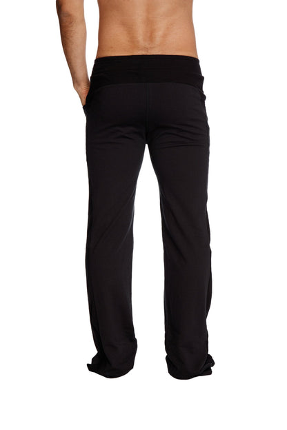 Eco-Track & Yoga Sweat Pant (Solid Black) by 4-rth