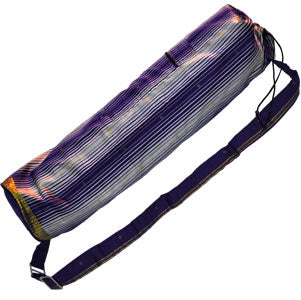 Printed Silk Yoga Mat Bag