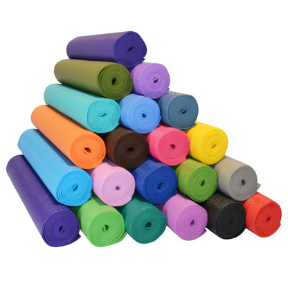 1/4 Inch Yoga Mat (24 x 72) by Yoga Direct - Buy One Get One Free