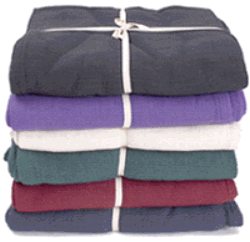Extra Large Cotton Yoga Blanket without Tassels