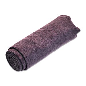 Halfmoon Gripster Mat Towel - Plum — District Yoga Collective