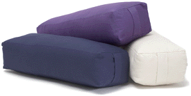 Small Rectangular Cotton Yoga Bolster