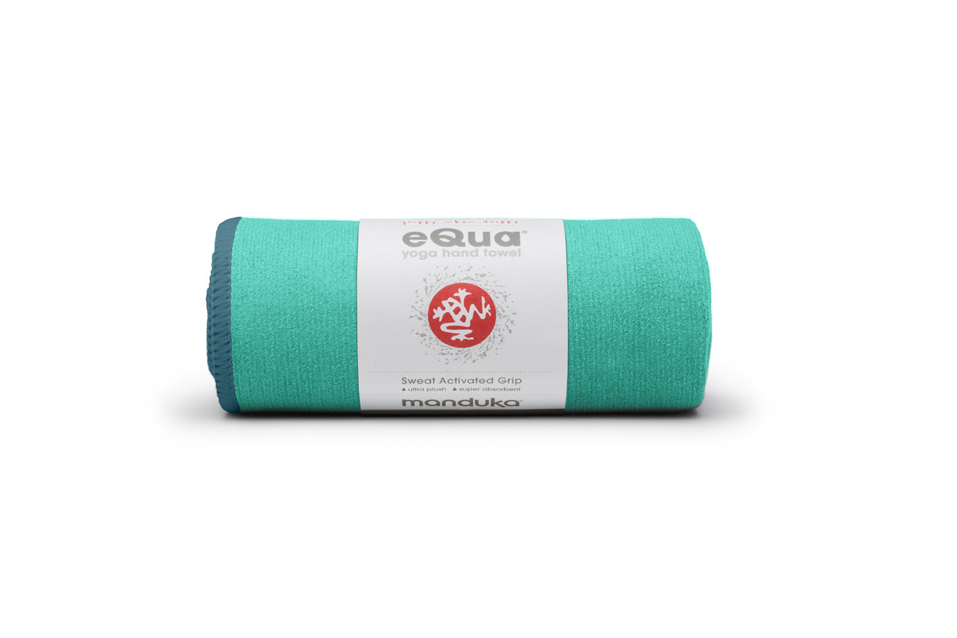 Manduka eQua Yoga Hand Towel, Thunder, 16, Mat Towels