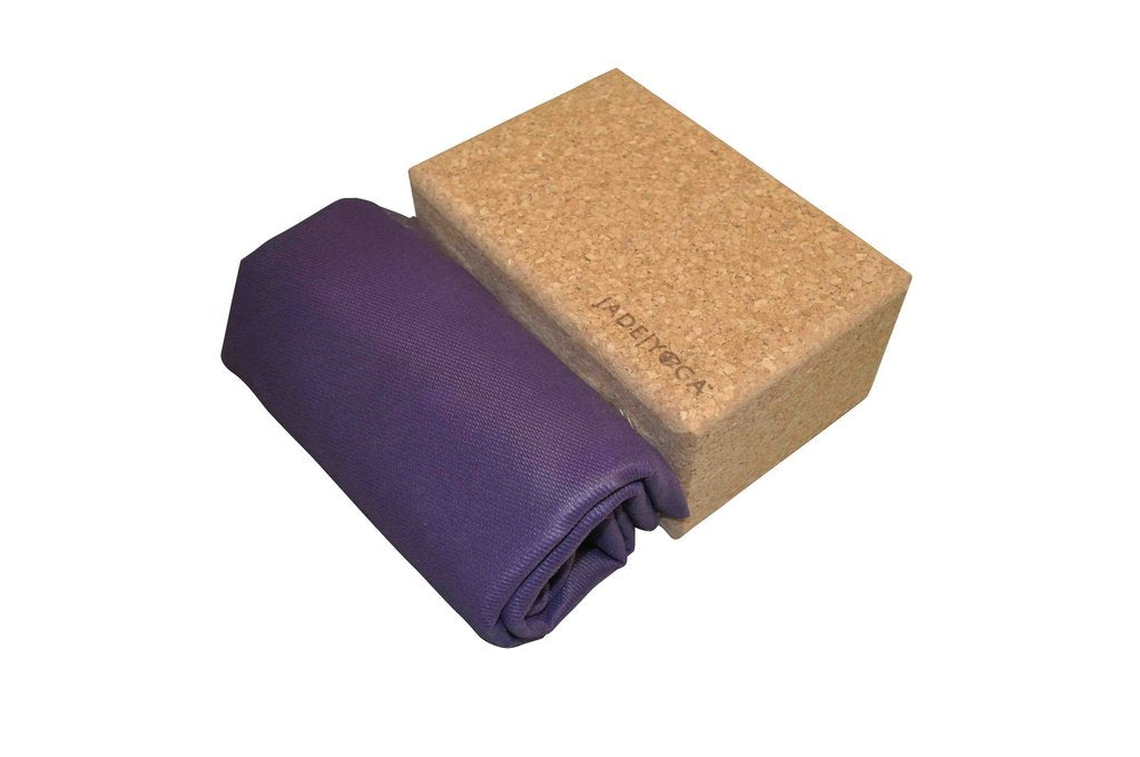 Jade Yoga Voyager Mat Purple