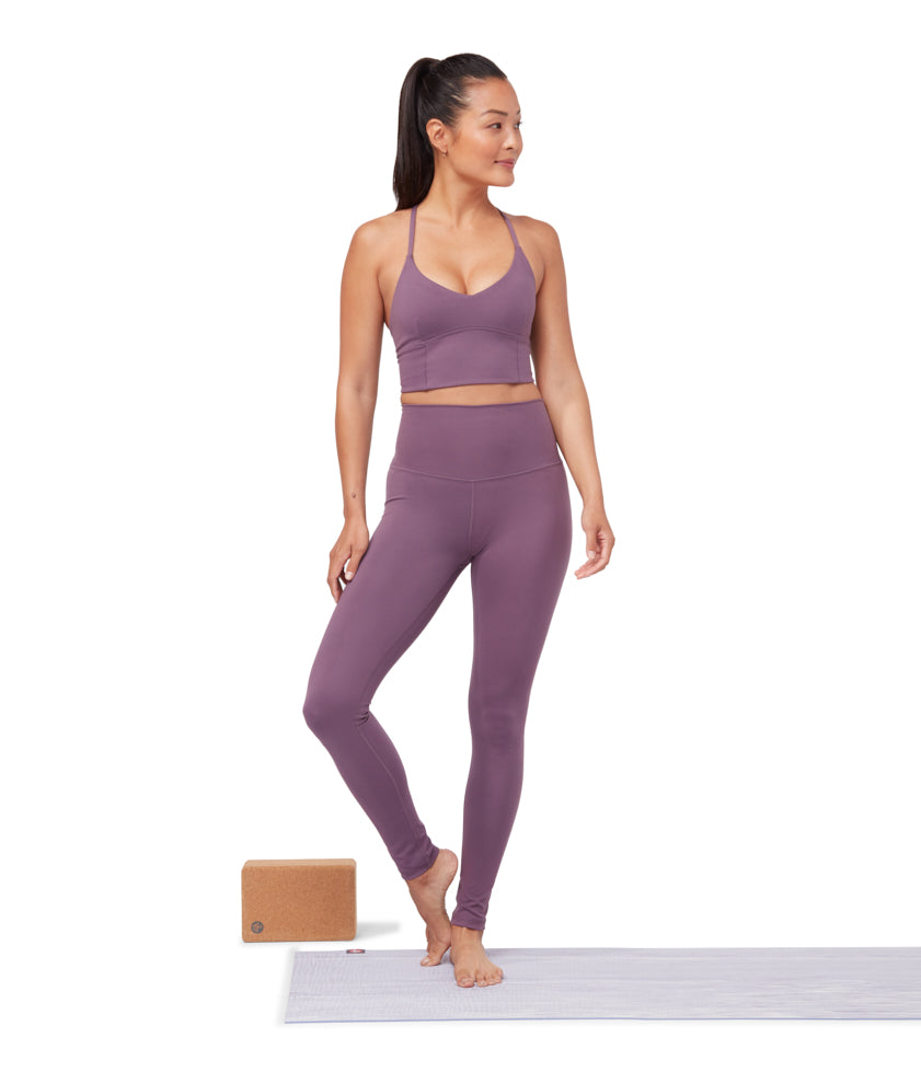 Wholesale - Manduka Essence Women's High Rise Yoga Leggings With Pocket -  Heathered Grey – Yoga Studio Wholesale