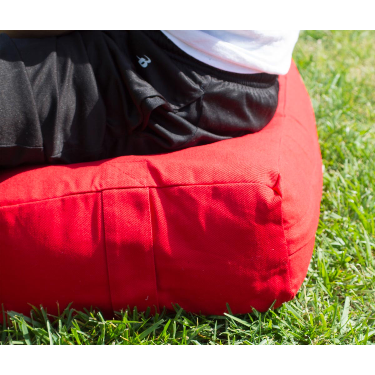 Yoga Accessories Supportive Round Cotton Restorative Yoga Bolster Pillow,  Orange, 1 Piece - Kroger