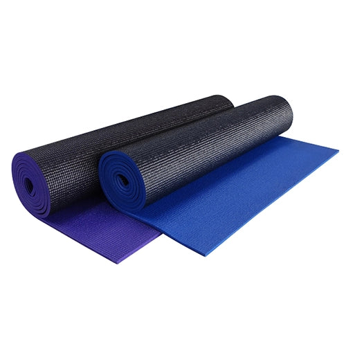 1/4'' Extra Thick Deluxe Yoga Mat by YOGA Accessories - Buy One Get One Free