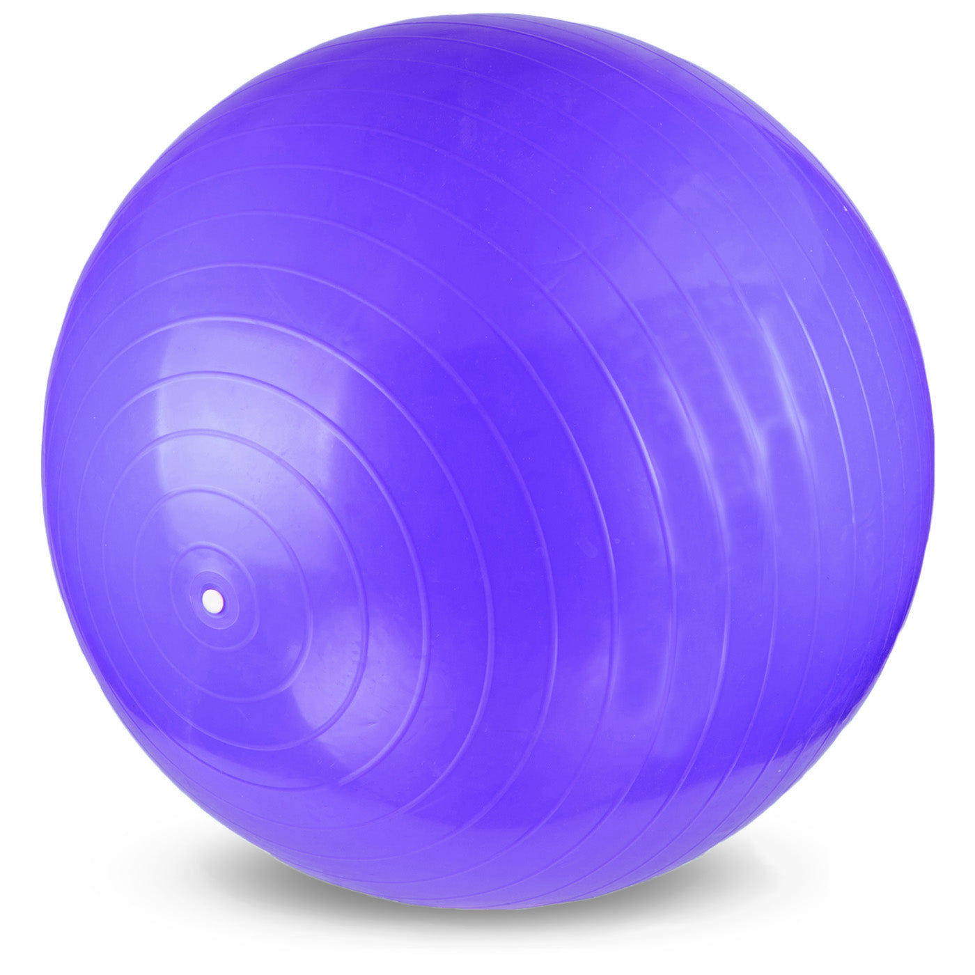Anti-Burst Gym Ball 75cm, Printed, Purple