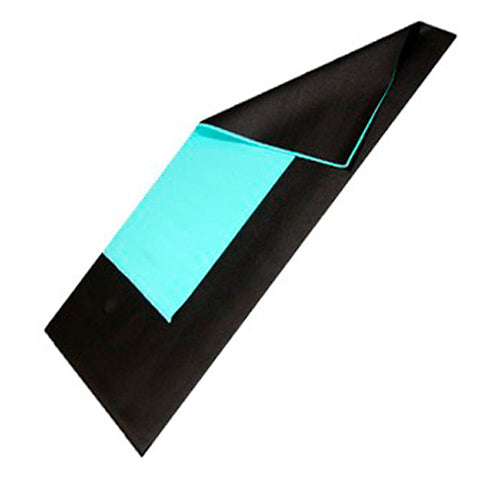 *Standard size light blue mat used to show the size of the black mat and is not included